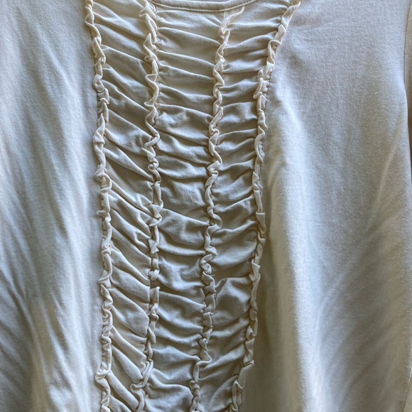 Loft ruffle-front top - Picture 3 of 6